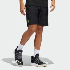 Hot Sale 🧨 Adidas Performance Donovan Mitchell Foundation Men's Shorts for Clothes for Training 🎉