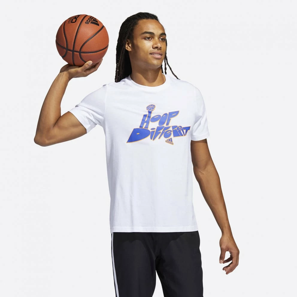Discount π₯ Adidas Performance Hoop Different Men's T-shirt for Clothes for Training π₯ - Image 3
