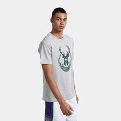 Best Sale 🛒 NBA By The Numbers Antetokounmpo Giannis Milwaukee Bucks Men's T-Shirt for Clothes for Training 🛒