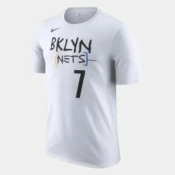 Wholesale 🛒 Nike NBA Brooklyn Nets Kevin Durant Men's T-Shirt for Clothes for Training 😉