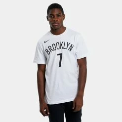 Flash Sale 🛒 Nike Brooklyn Nets NBA Durant Men's T-shirt for Clothes for Training 🤩