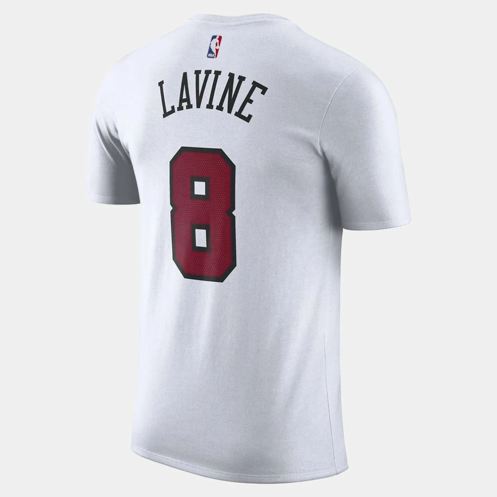Best Sale π Nike NBA Chicago Bulls Zach LaVine Men's T-Shirt for Clothes for Training π - Image 2