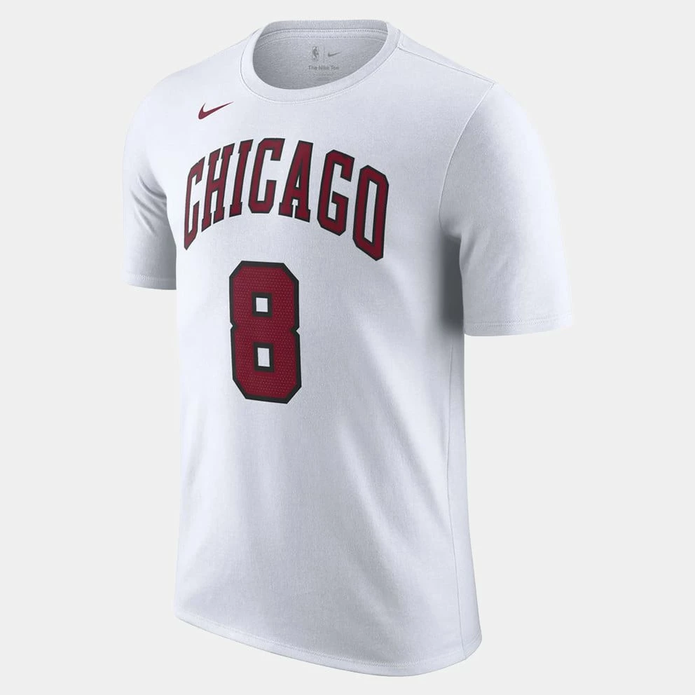 Best Sale π Nike NBA Chicago Bulls Zach LaVine Men's T-Shirt for Clothes for Training π
