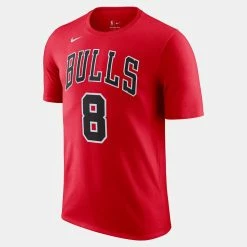 Buy 😀 Nike NBA Chicago Bulls Zach LaVine Men's T-Shirt for Clothes for Training 👏