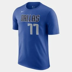 Cheapest ✔️ Nike Dallas Mavericks NBA Doncic Luka Men's T-shirt for Clothes for Training ✨