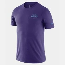 Budget 👍 Nike Los Angeles Lakers Men's T-Shirt for Clothes for Training ✨