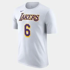 Best Pirce 🥰 Nike Lakers NBA Labron James Men's T-shirt for Clothes for Training 🤩