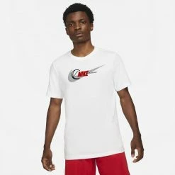 Budget ⭐ Nike Dri-FIT Men's 🏀 Basketball T-Shirt for Clothes for Training 🥰