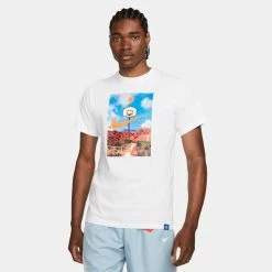 Budget 🎁 Nike 🏀 Basketball Men's T-Shirt for Clothes for Training 🔔