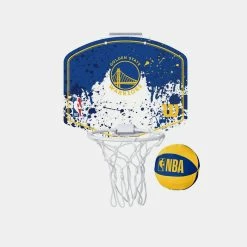Promo ⌛ Wilson NBA Golden State Warriors Mini Hoop for 🏀 Basketball Balls & Hoops 👍