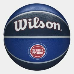 Cheapest 😀 Wilson ΝΒΑ Team Tribute Detroit Pistons 🏀 Basketball No7 for 🏀 Basketball Balls 🌟