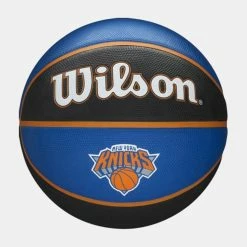 Hot Sale 🛒 Wilson ΝΒΑ Team Tribute New York Knicks 🏀 Basketball No7 for 🏀 Basketball Balls 🥰